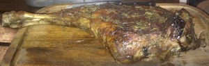 Pernil de carneiro